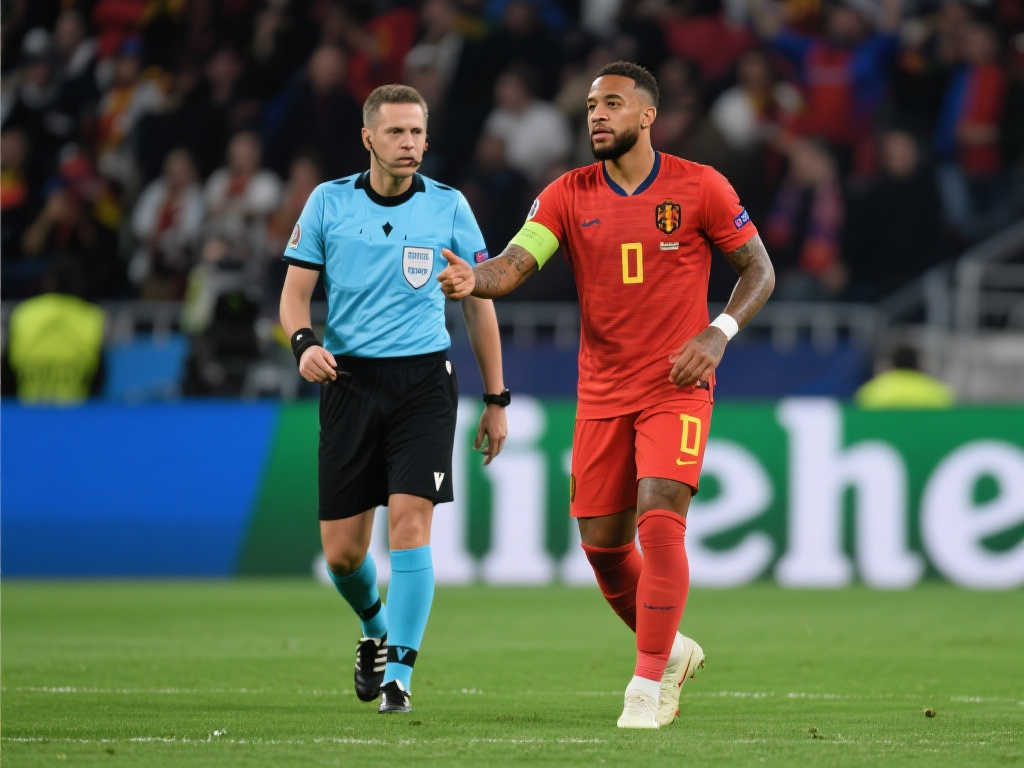 脚踩足球吃黄牌！德佩不满，官方解释出炉！